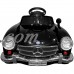 Costway Black MERCEDES BENZ 300SL AMG RC Electric Toy Kids Baby Ride on Car   